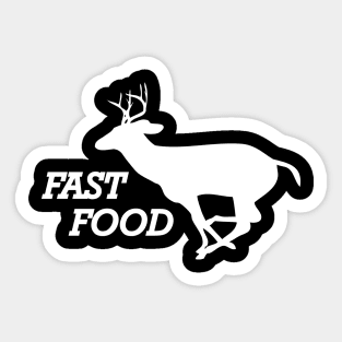 Deer Hunter - Fast Food Sticker